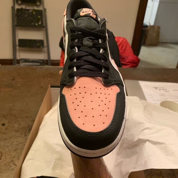 Jordan 1 Retro low og “Bleached Coral” DEADSTOCK RARE SIZE - Picture 4 of 15